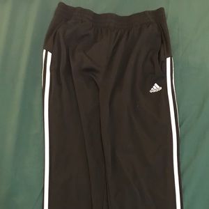 Adidas- 3 stripe track pants